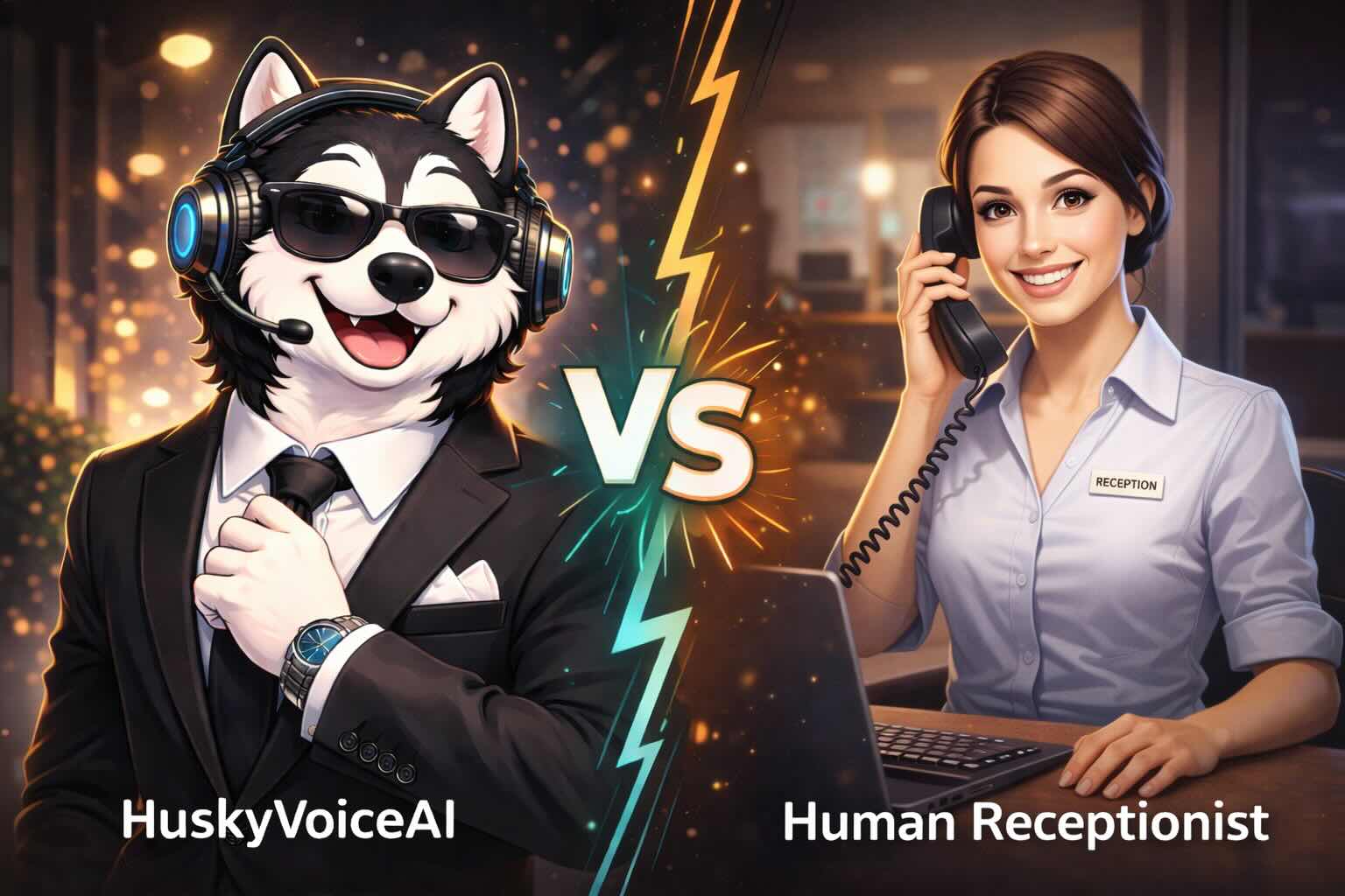 AI Receptionist vs Human Receptionist: Which Makes More Sense Today?